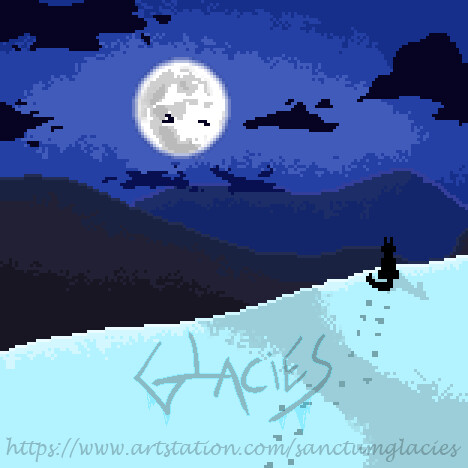 ArtStation - Peaceful Winter | Pixel Art Enviroment