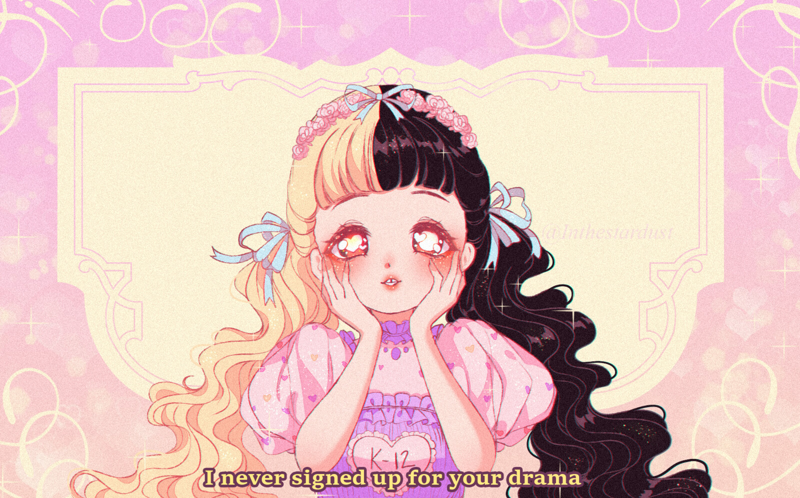Fan-art of gorgeous Melanie Martinez and her new album made in 90's an...