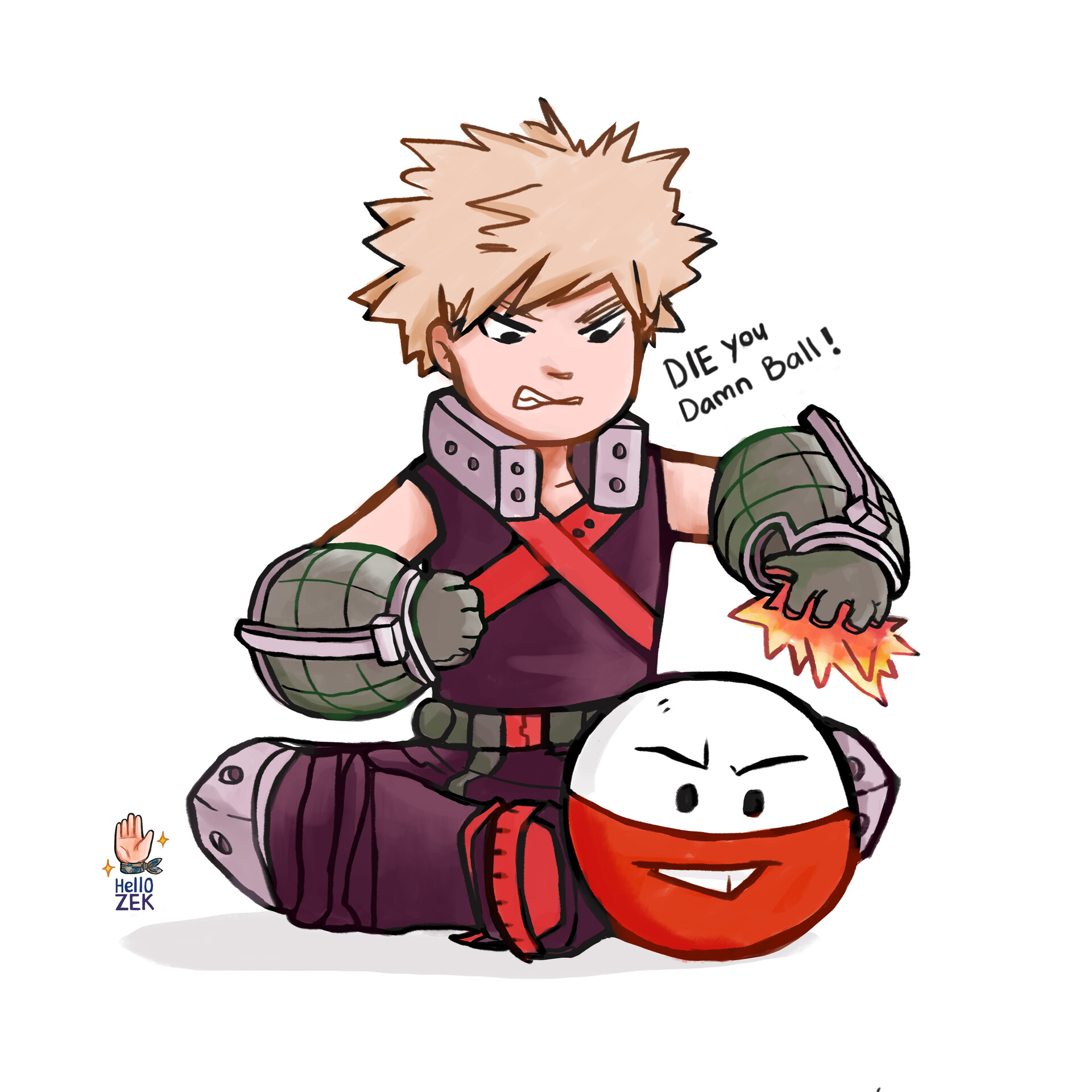 X Hellozek X My Hero Academia X Pokemon