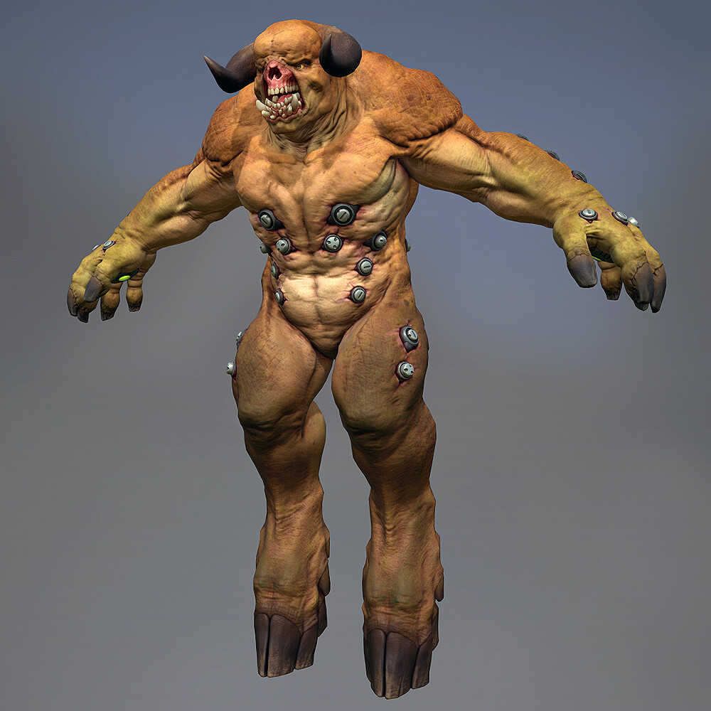 doom hell knight sprite