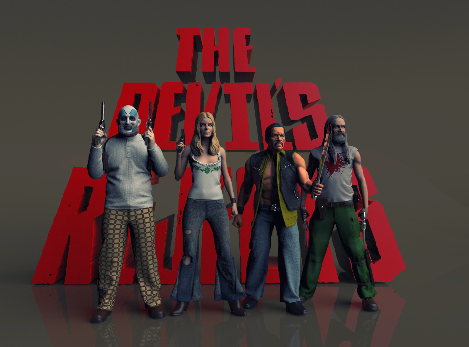 ArtStation - The Devil's Rejects Fan Art