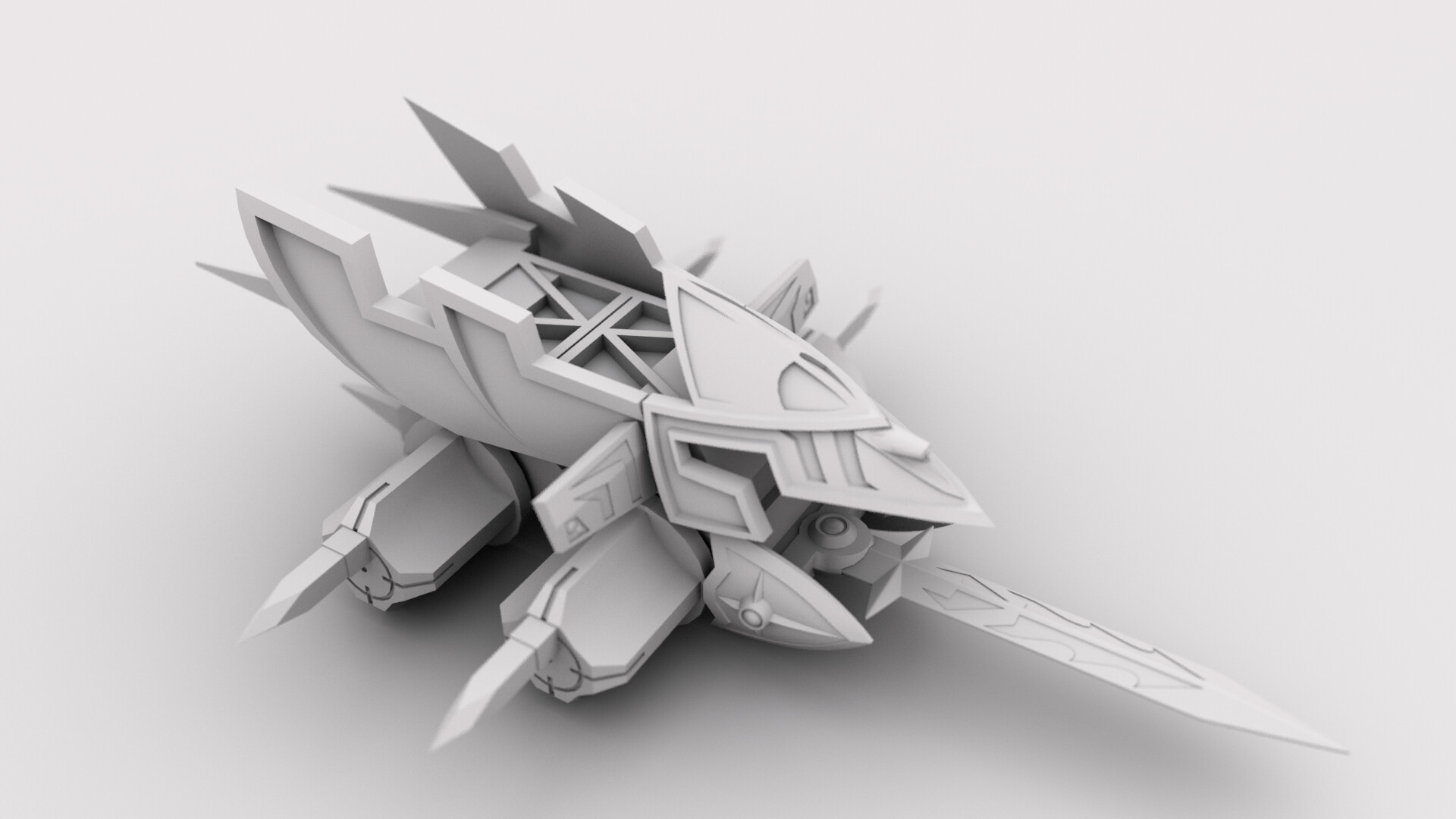 Artstation Garuda Eagle Crush Gear Wong Weizhang