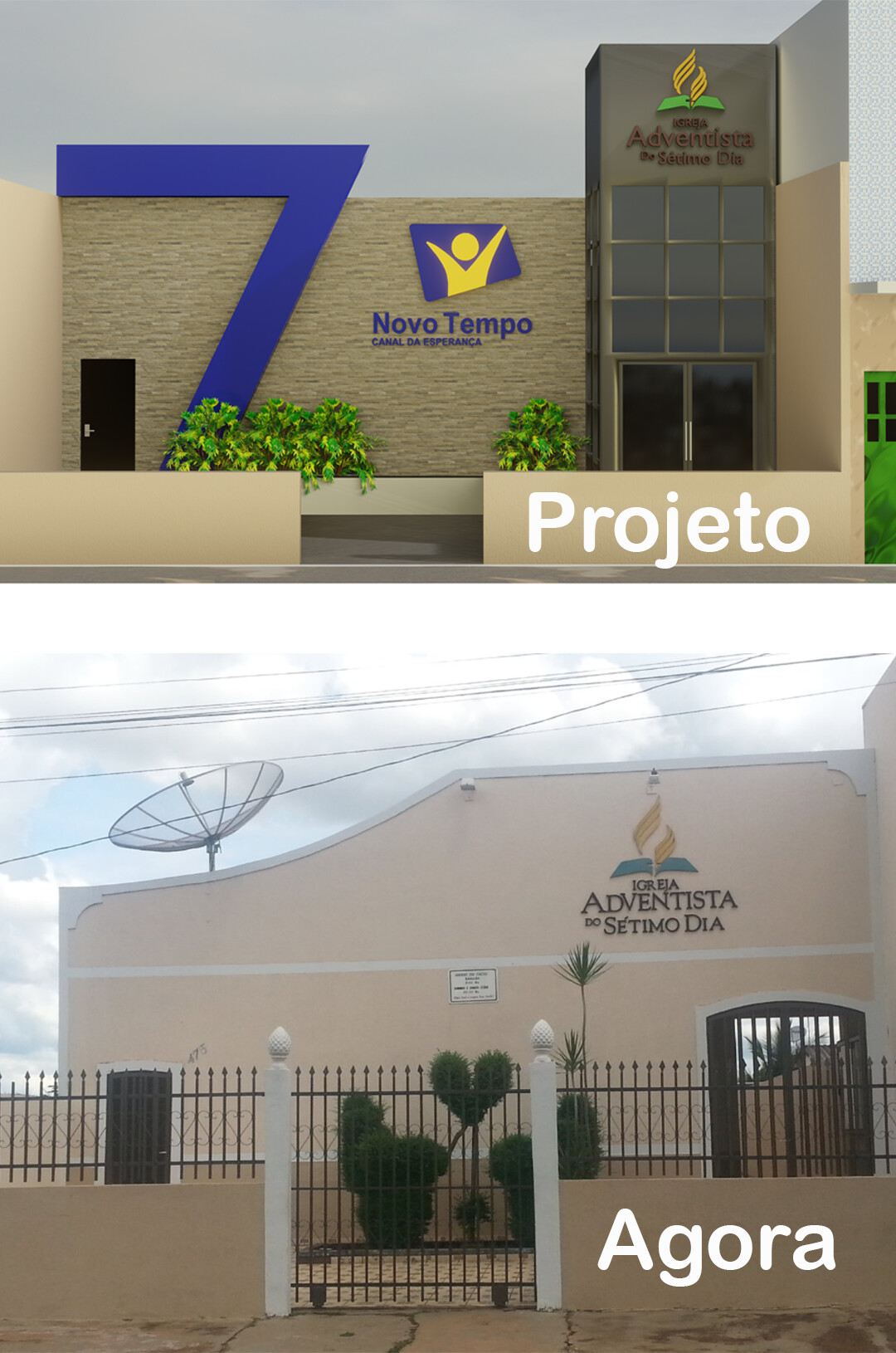 ArtStation - Reforma na Igreja Adventista do Bairro Jardim das Palmeiras