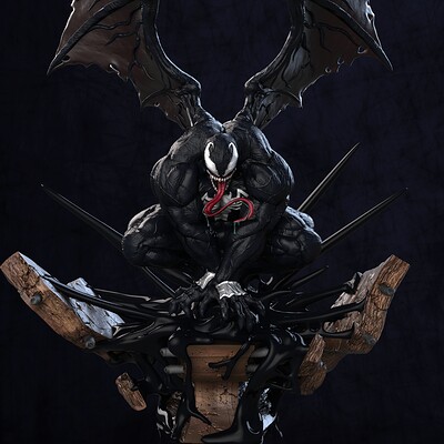 winged venom glow in the dark