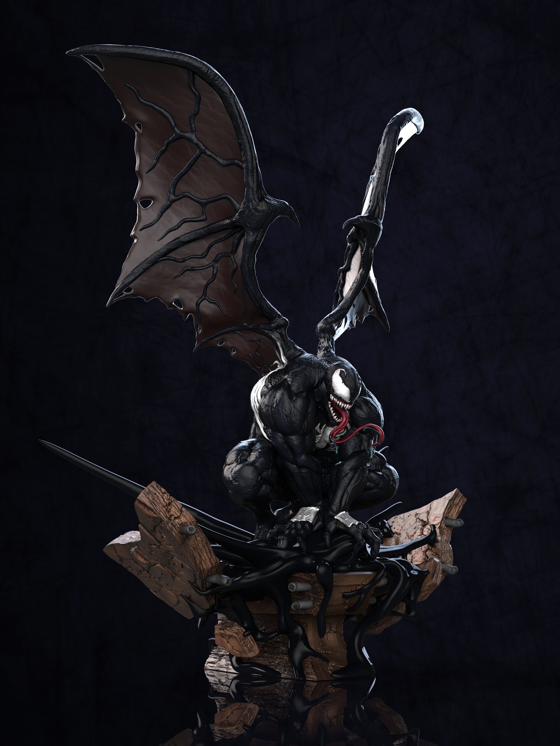winged venom pop chase