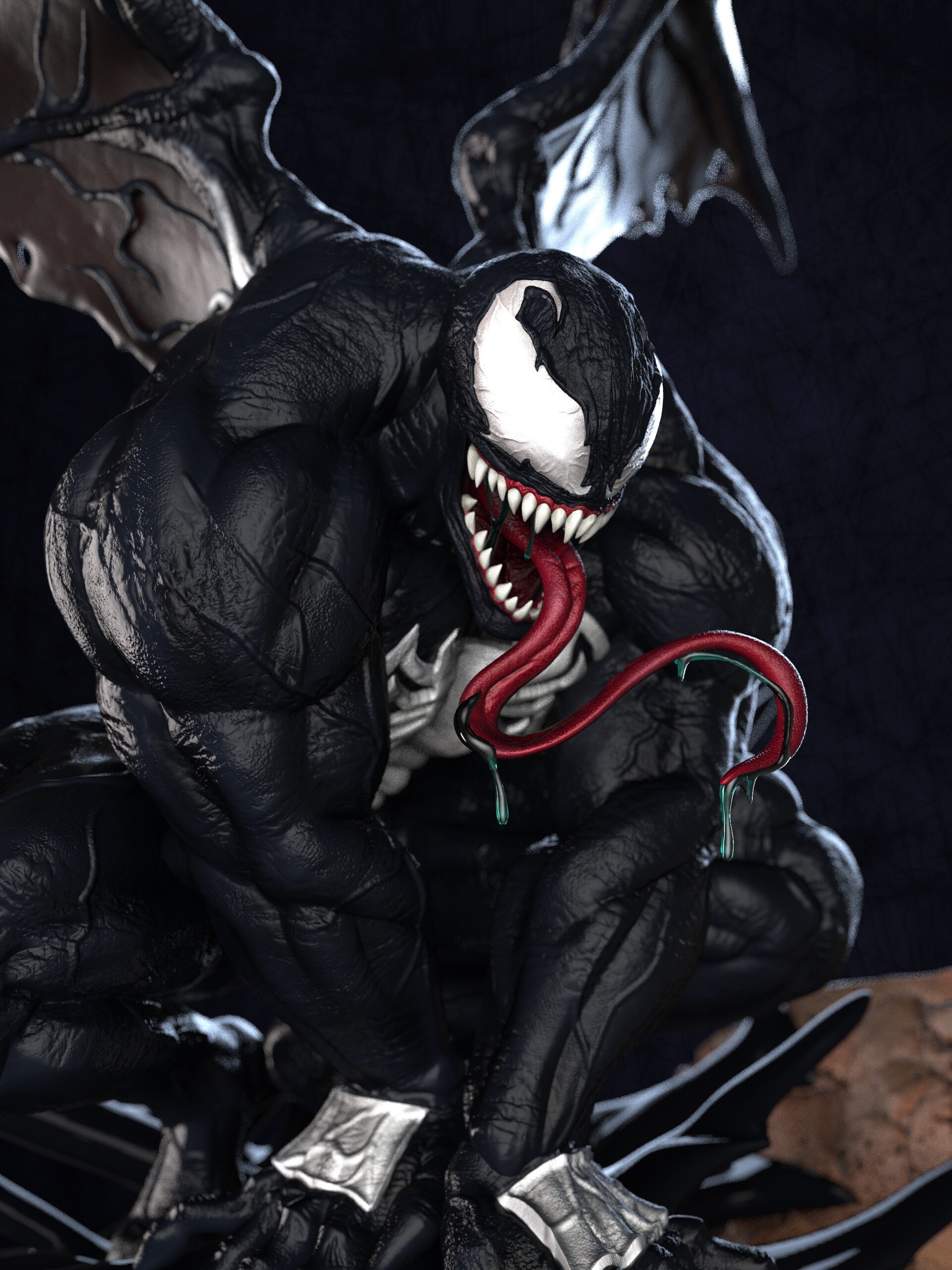 winged venom pop chase