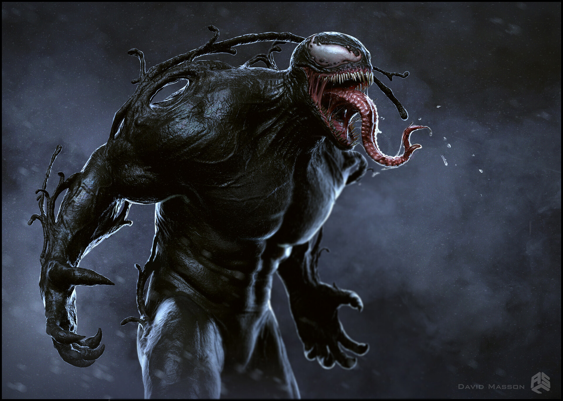 Venom Concept Art Reveals Some Alternate Slightly More Horrifying Takes On The Alien Symbiote