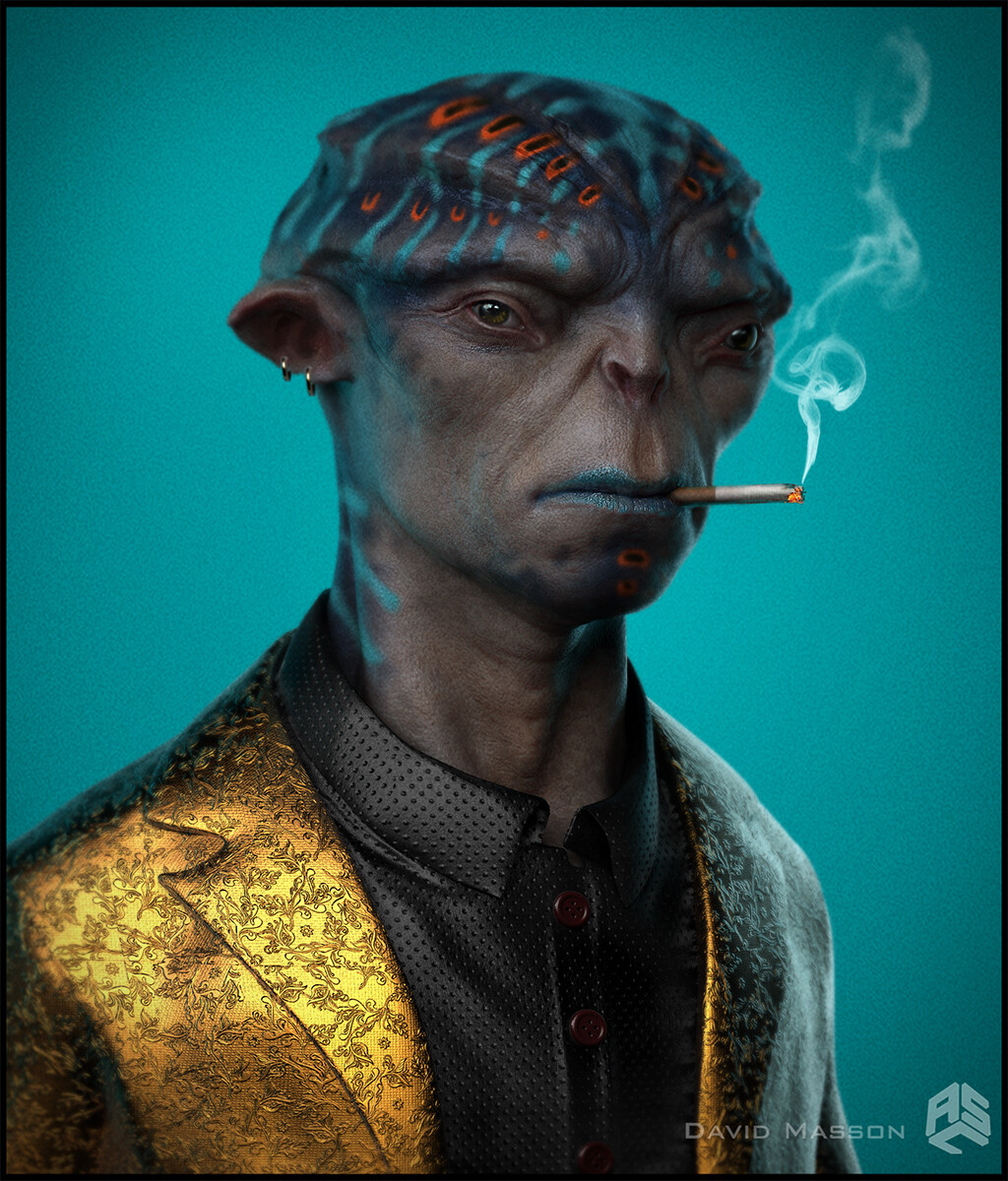 Vungus Character design from MIB: International