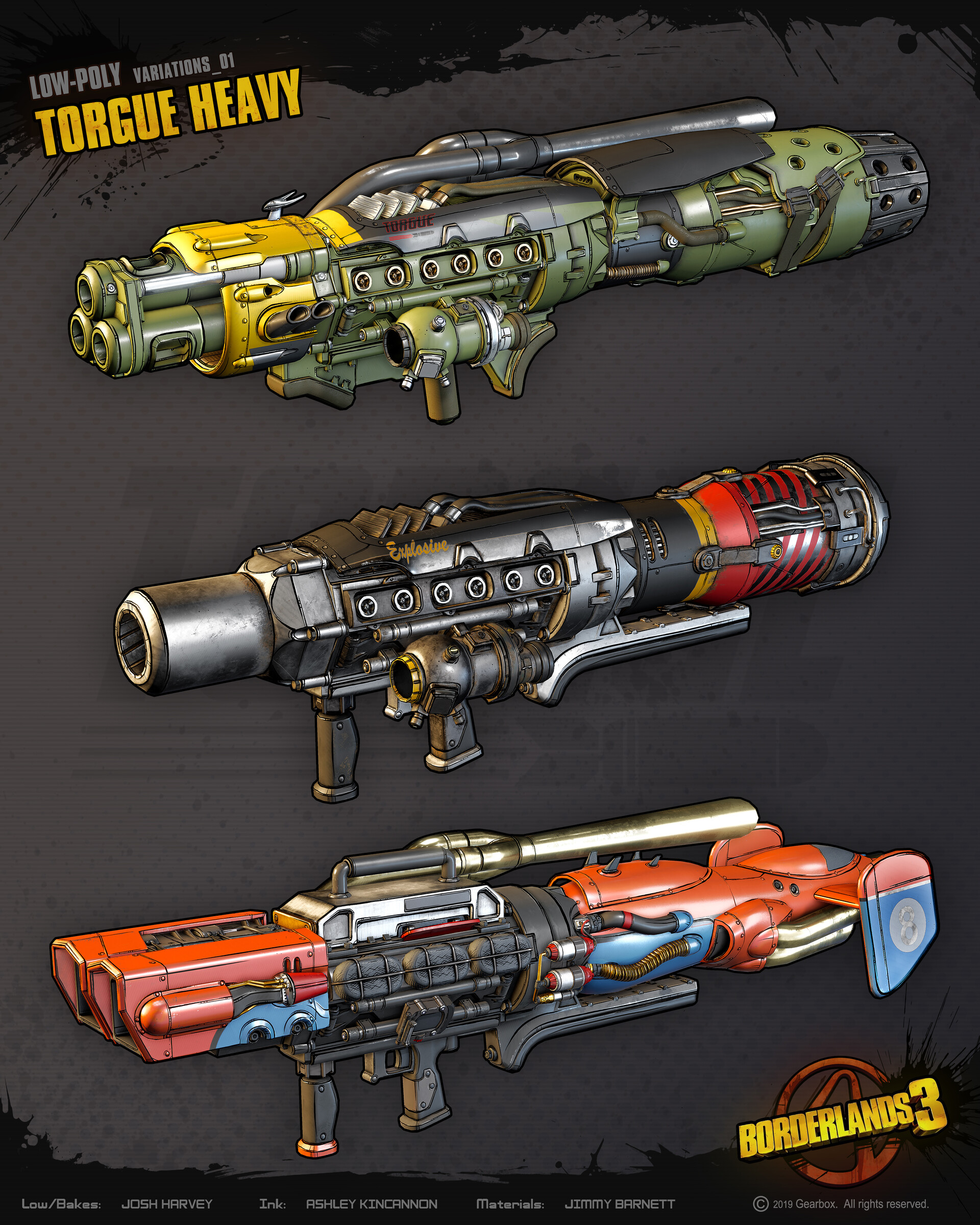 Ashley Kincannon Borderlands 3 Torgue Heavy