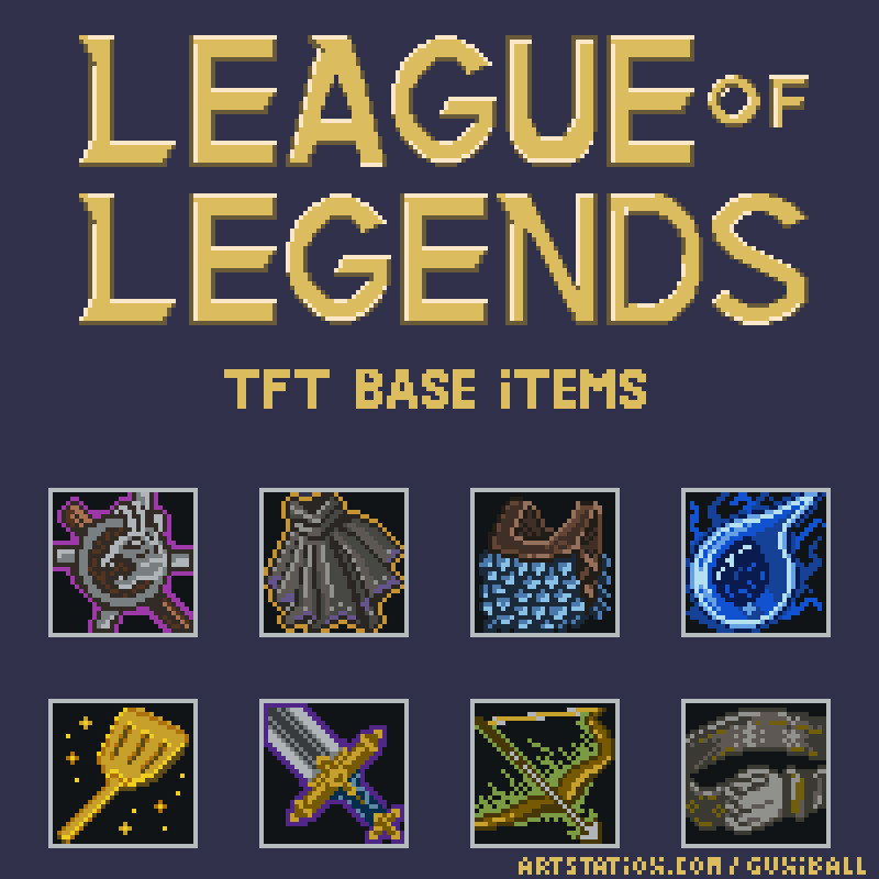 ArtStation - League of Legends Pixel Art