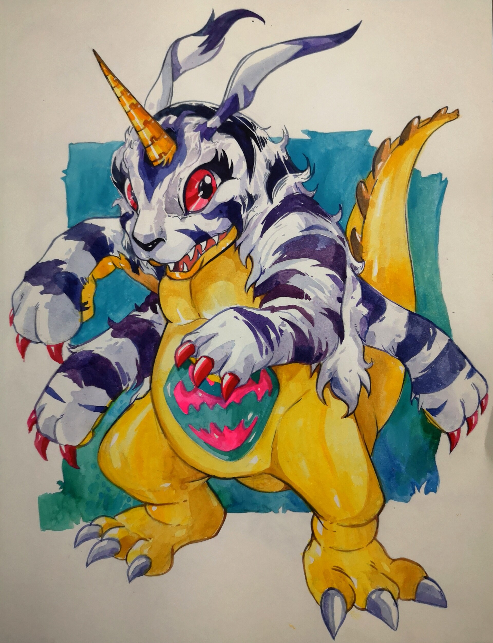 ArtStation Gabumon