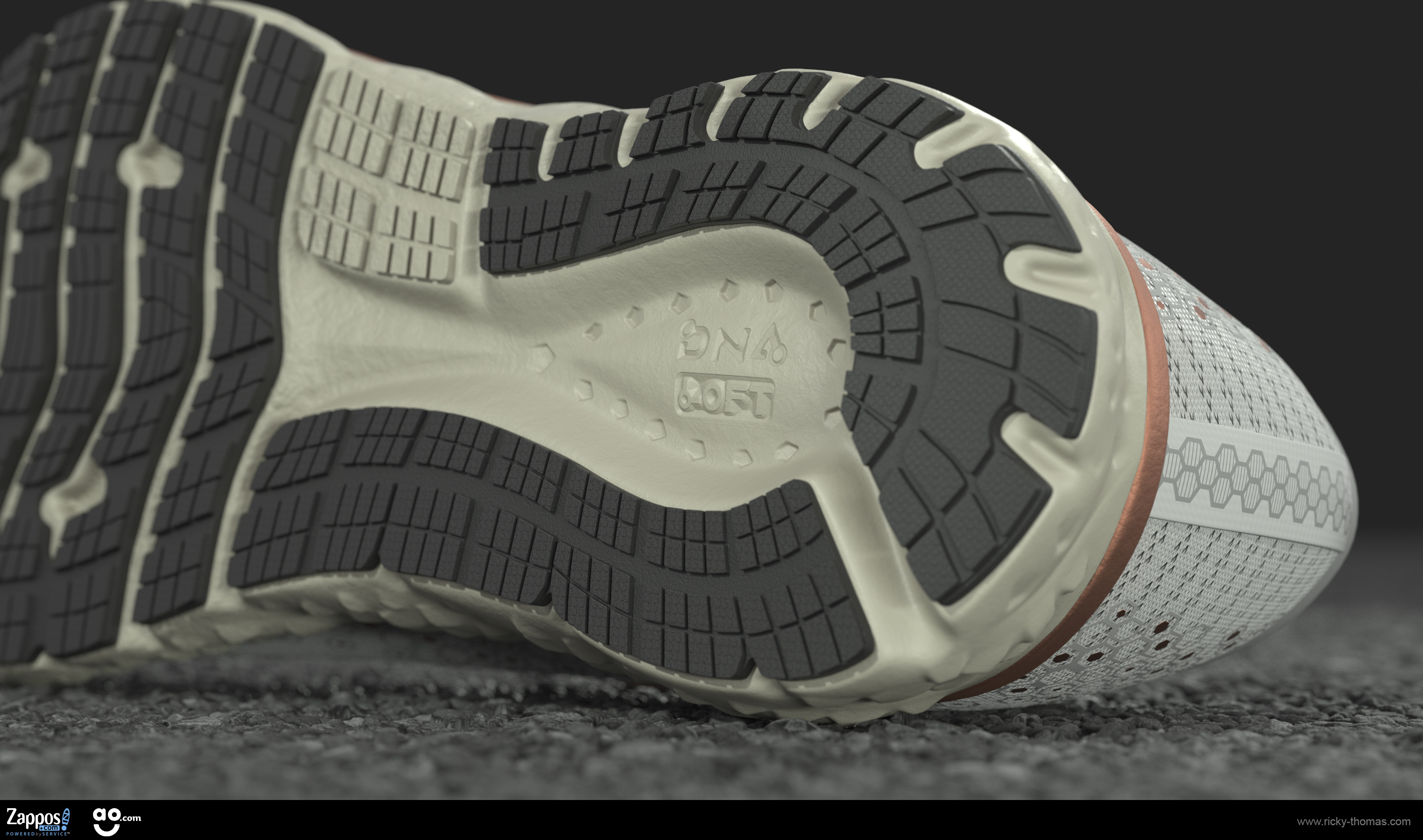 ArtStation Brooks Glycerin 17 Product Visualisation