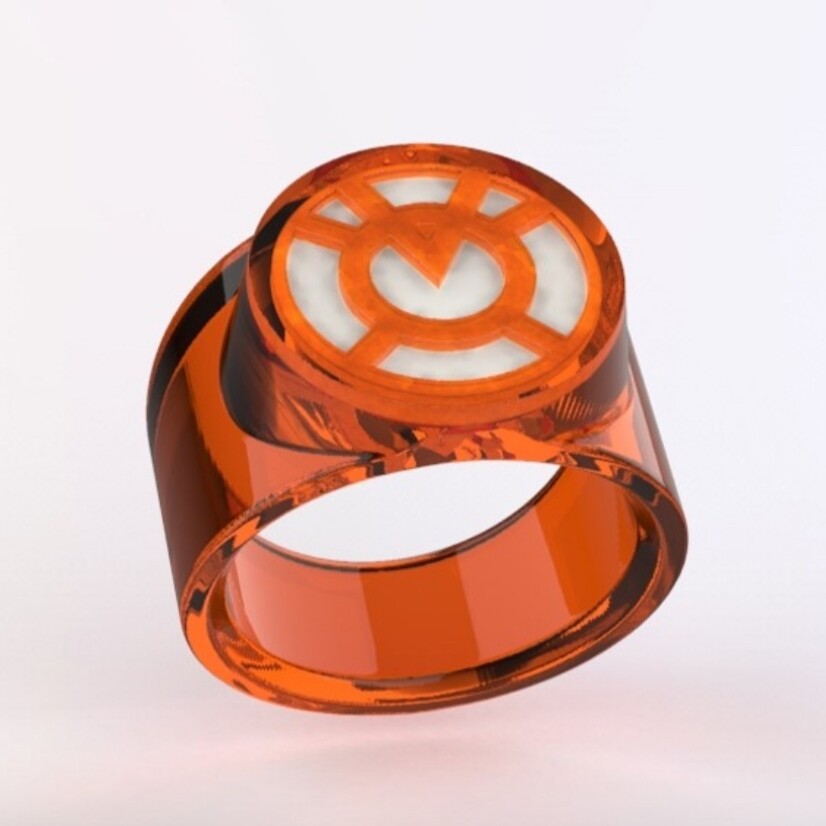 Lantern Corps LED rings Set All 9 3D model 3D printable | CGTrader