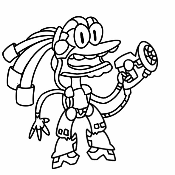 ArtStation - Lucio Frog. Overwatch x Amphibia fusion.