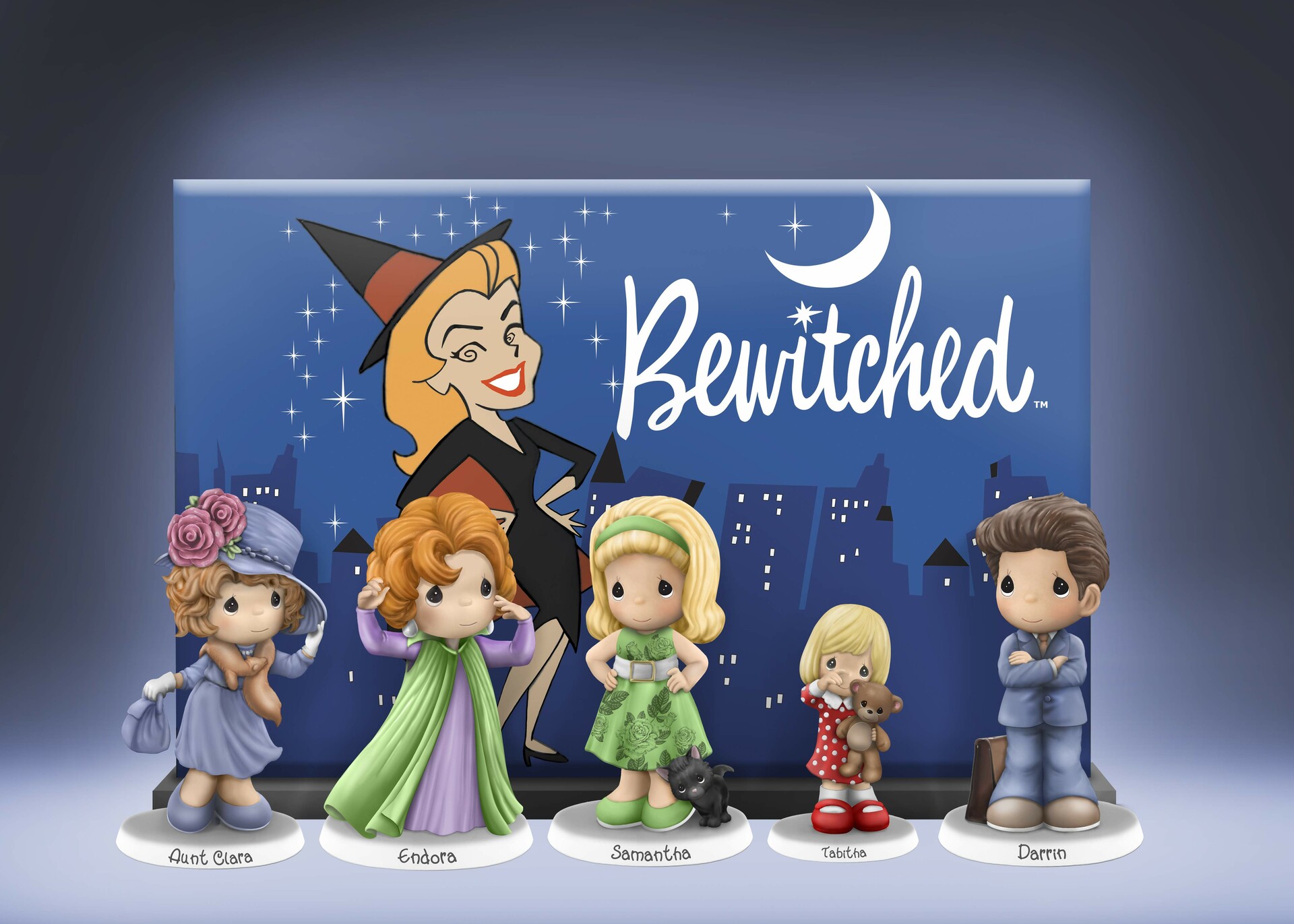 Artstation Precious Moments Bewitched Figurine Collection Todd Brink