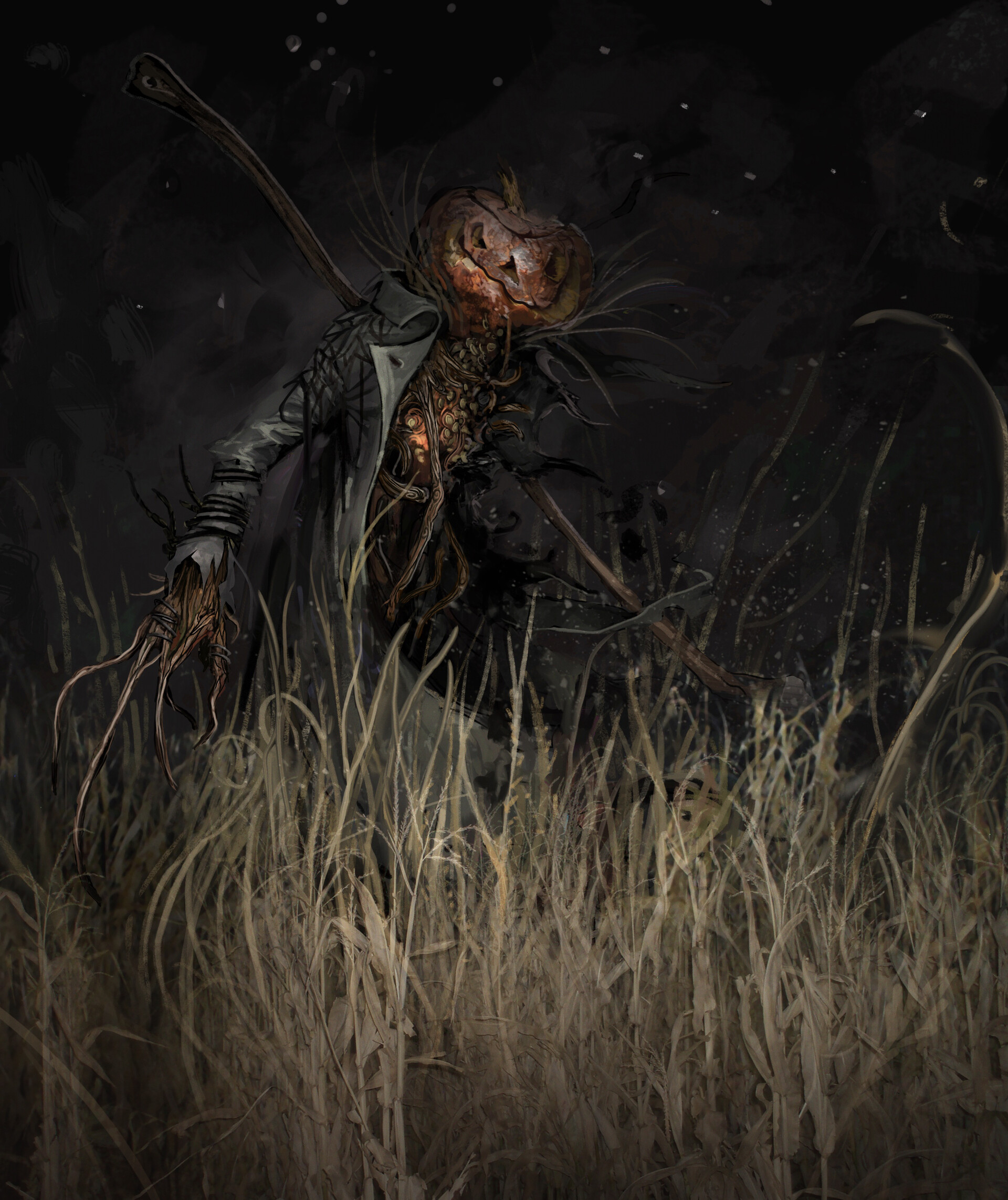 Scarecrow by Todd Ulrich : r/ImaginaryMonsters