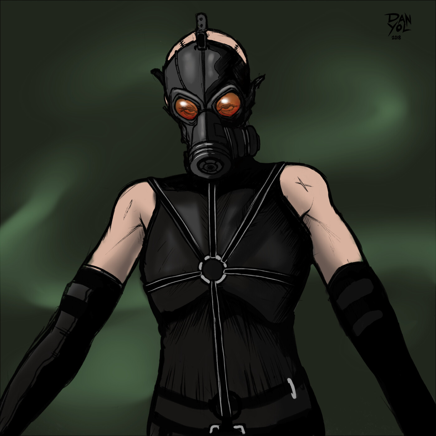 Danyol Murphy Psycho Mantis 1st Drawing