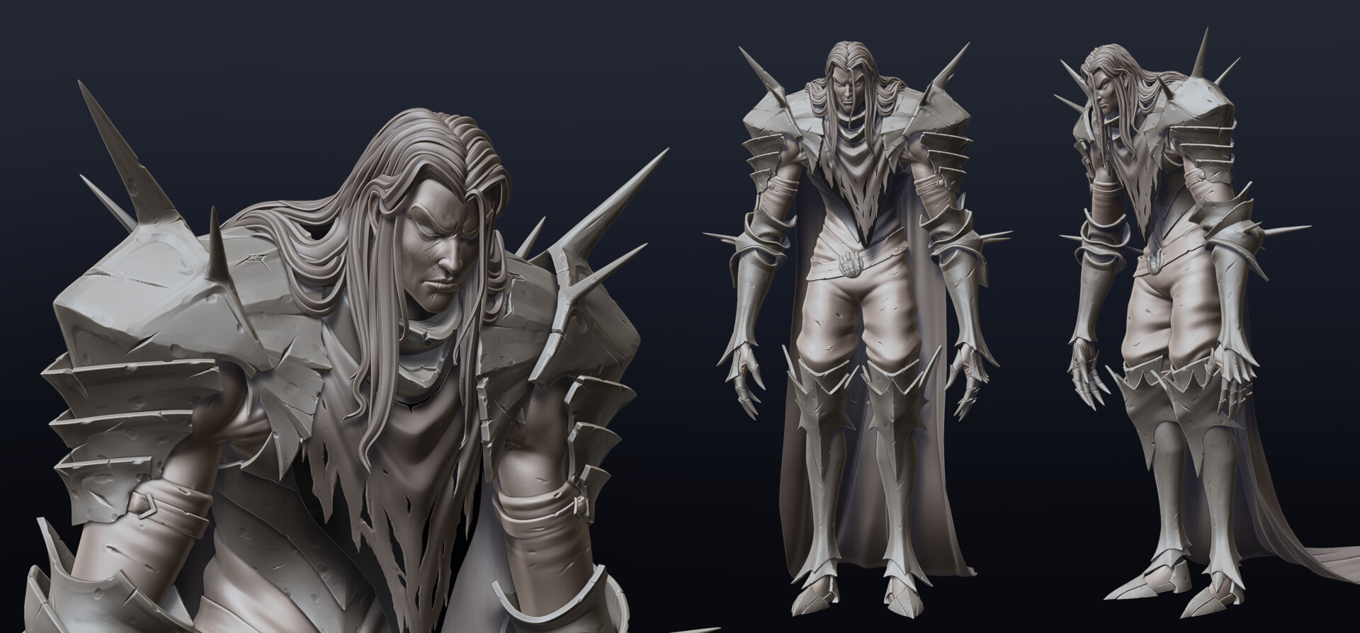 Valerio - Korax - Carbone - Mordred - ArtStation Challenge : The Legend ...