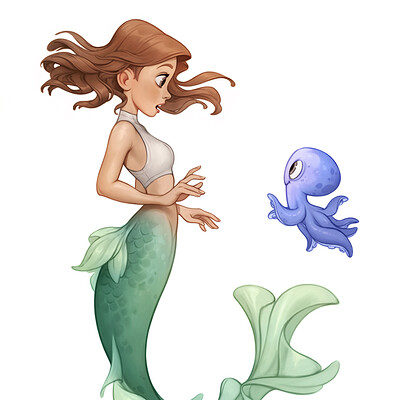 Giselle ukardi mermaid