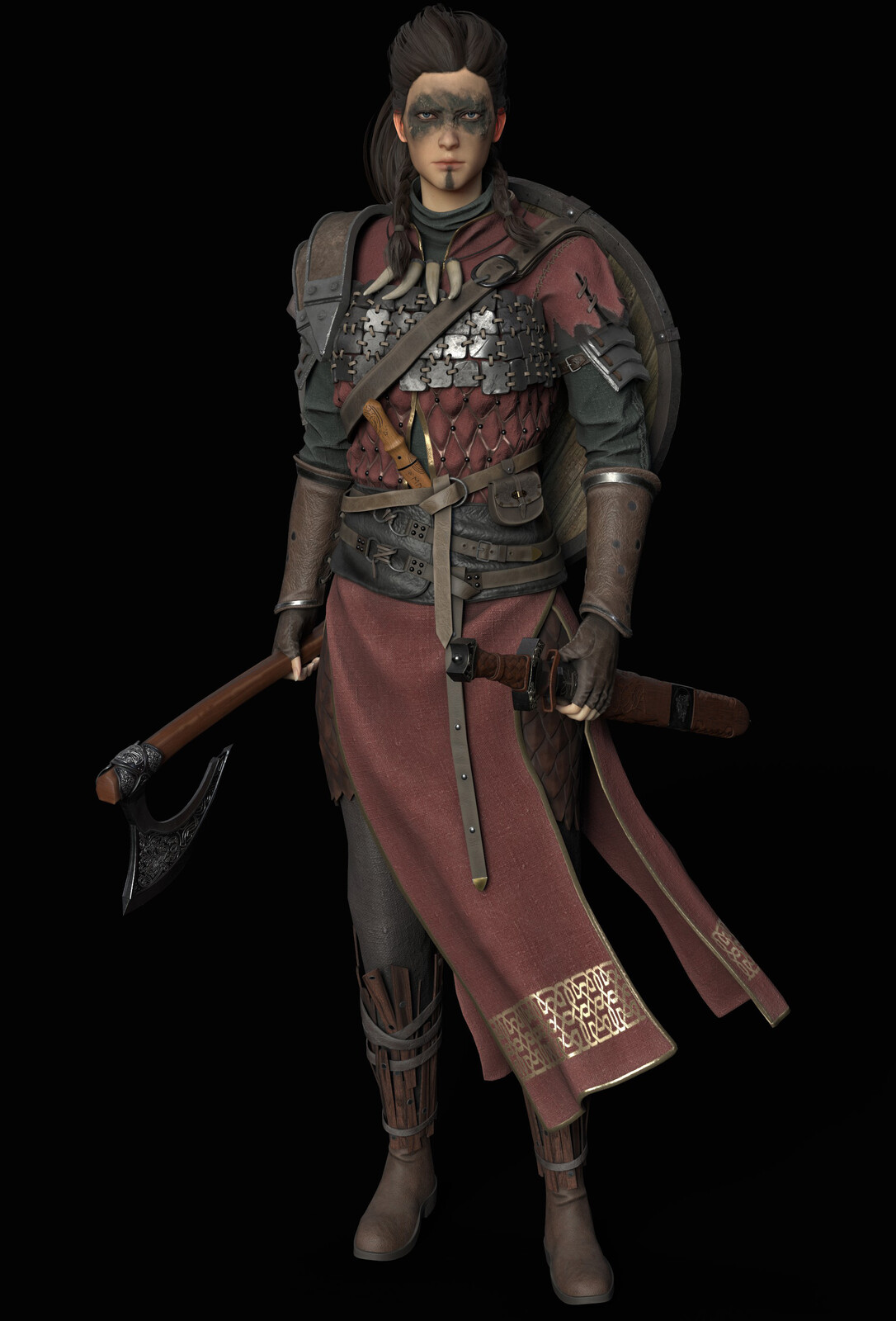 hwansung Yu - Viking Female Warrior
