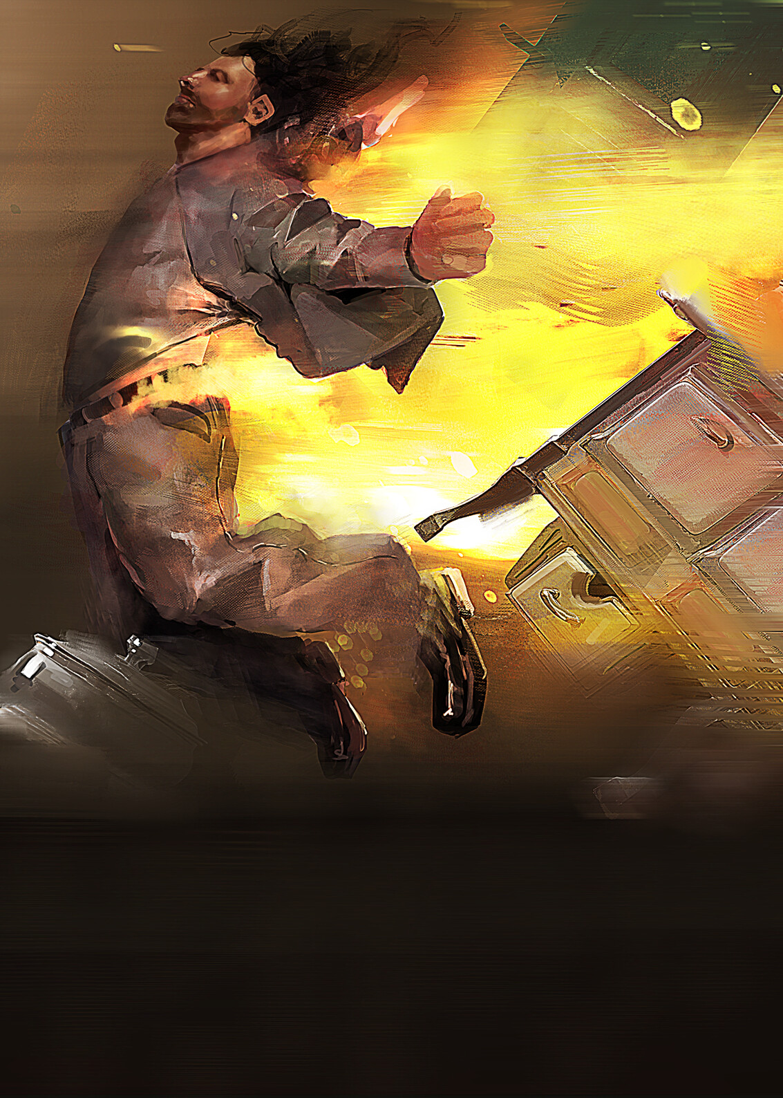 Artstation Etherfields Card Art Weird State Of Acceleration Piotr Krynski