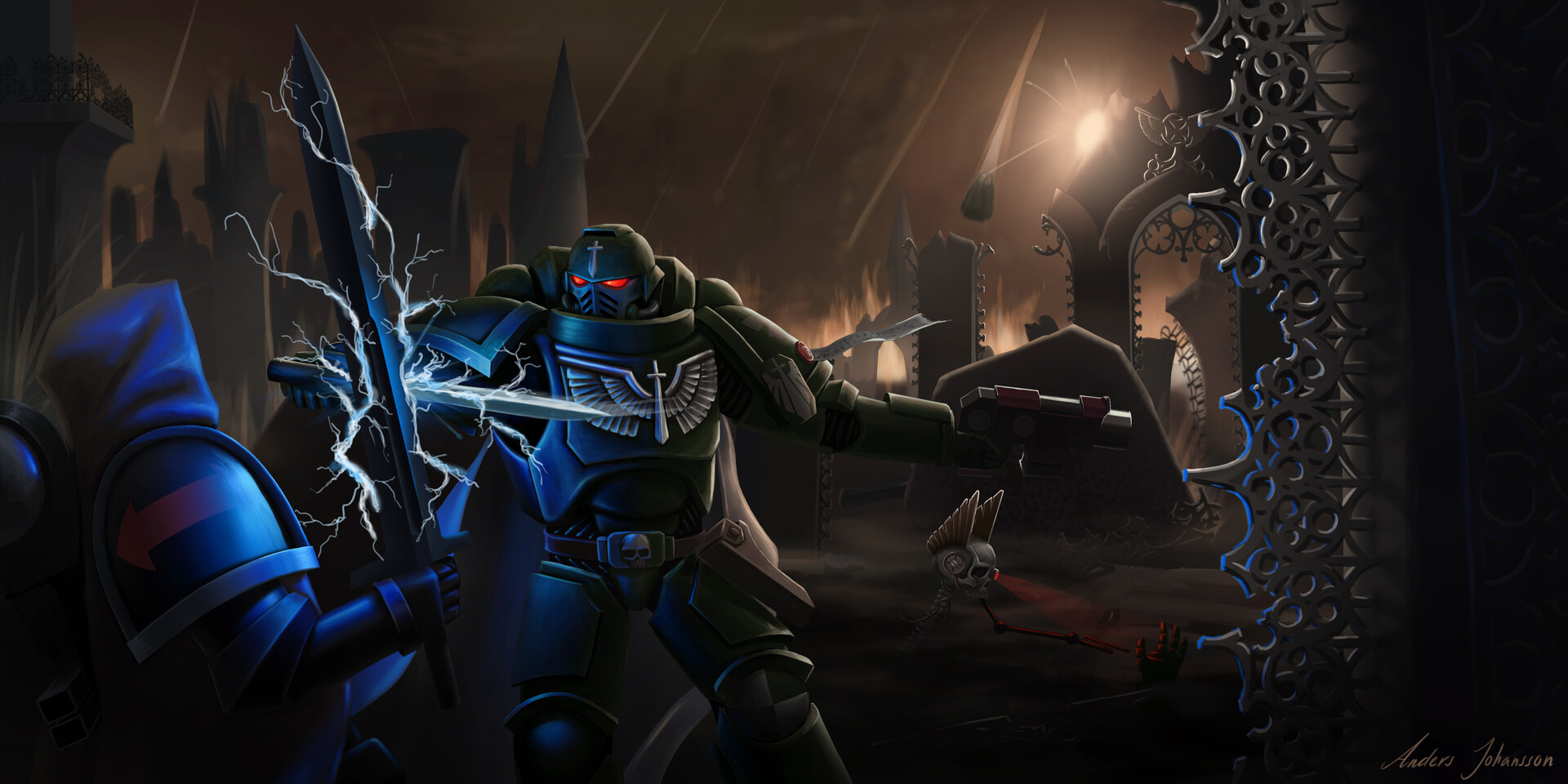 fallen dark angels 40k