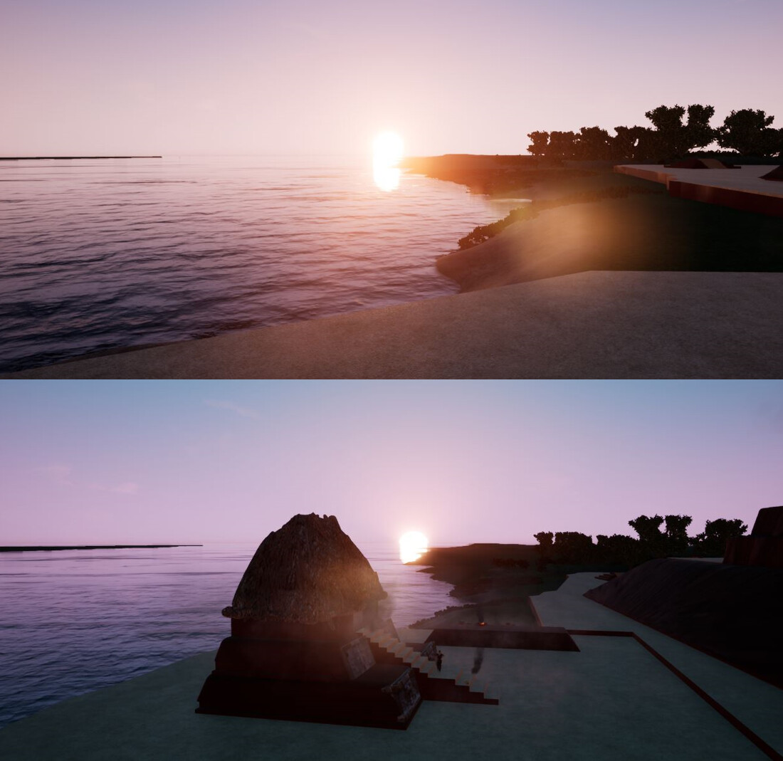 Structure 5C-2nd Zenith Sunrise Event with Unreal 4.20