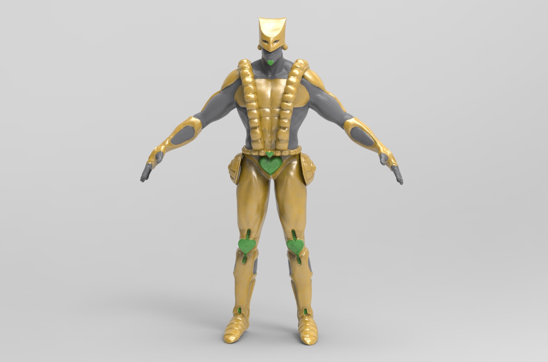 Artstation Za Warudo 3d Model Mateus Rone