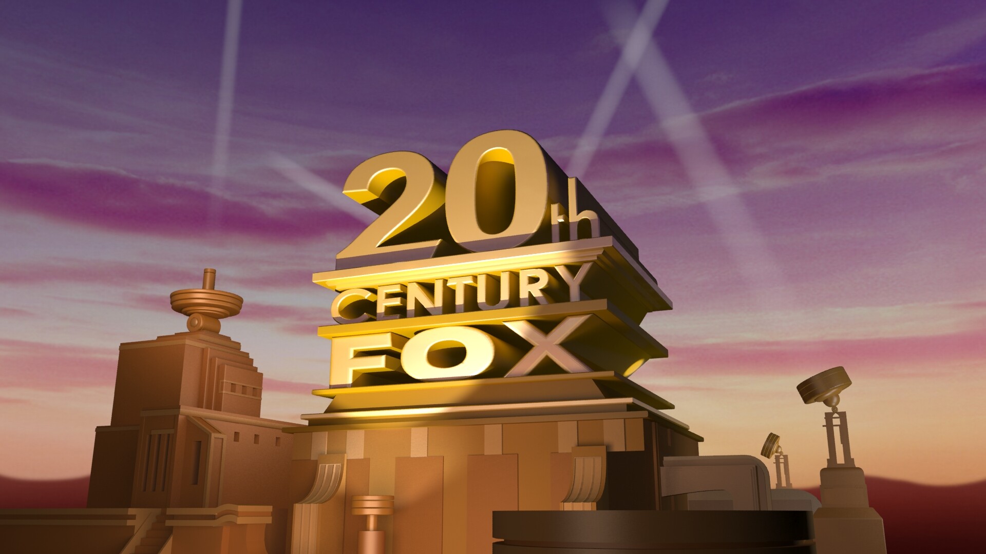 ArtStation - 20th Century Fox Logo 3d