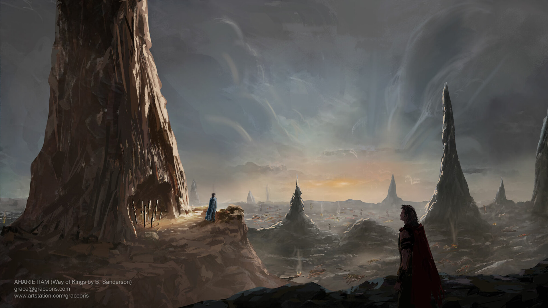 Artstation Aharietiam From Prelude To The Stormlight Archive By B Sanderson Grace Oris