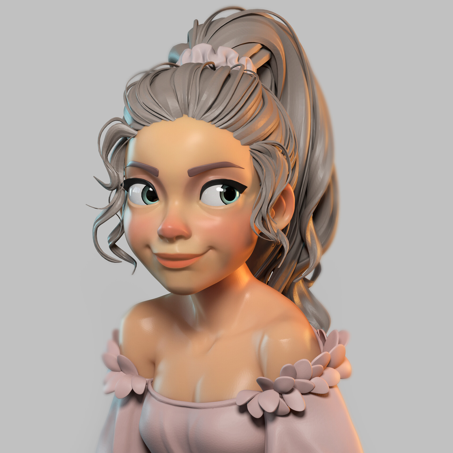 playstation 5 art girl