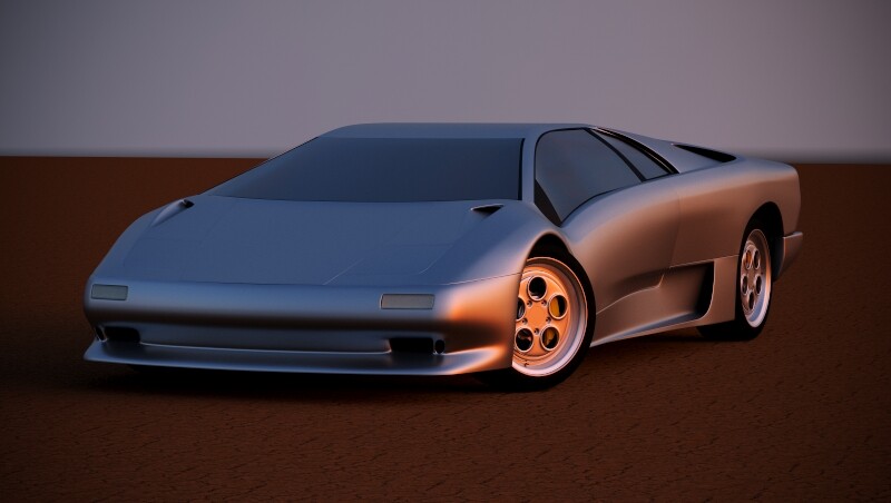 Serhii Sirenko - Lamborghini Diablo 90