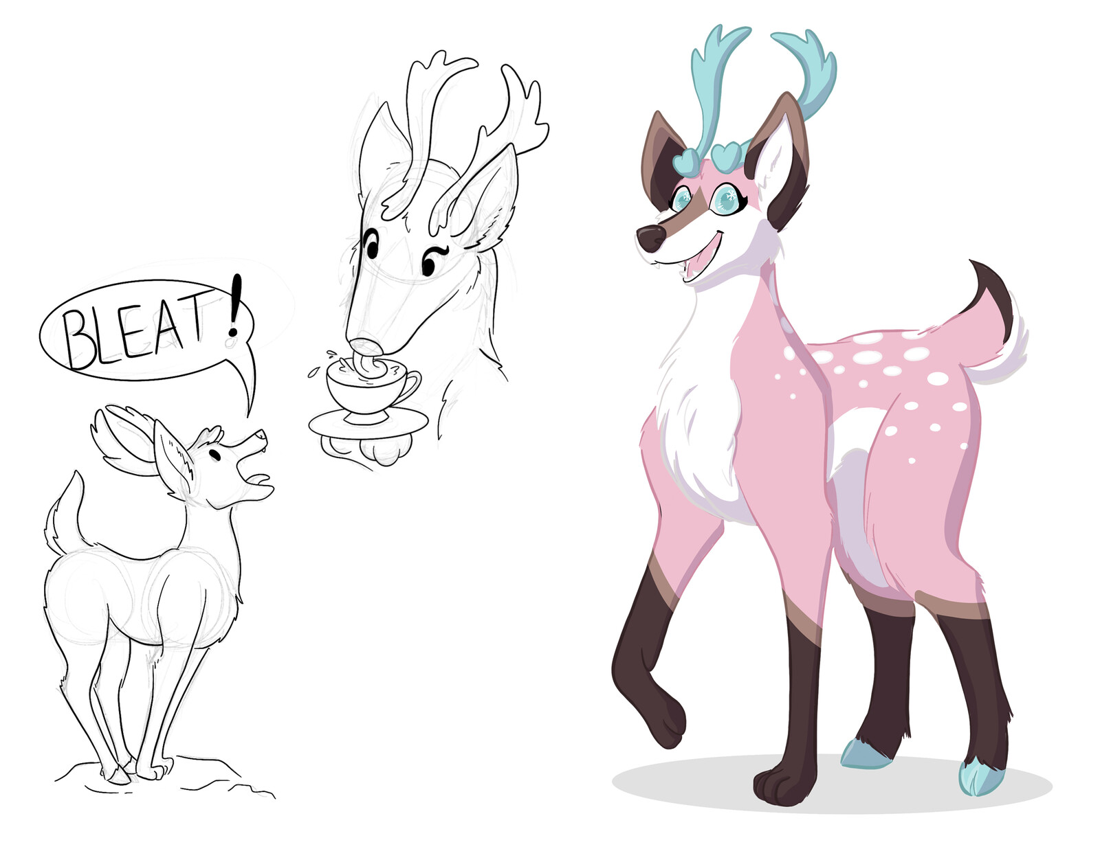 Lief the Caribou-Fox