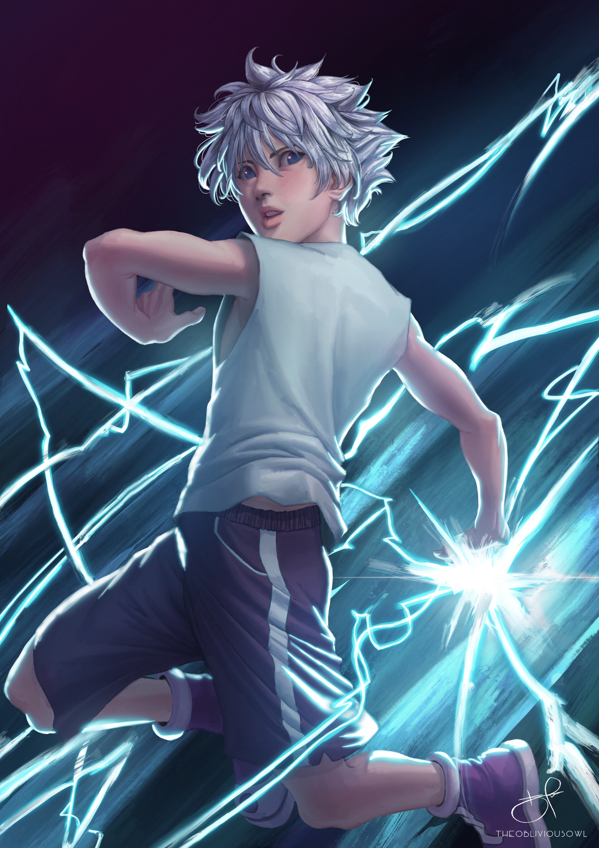 Artstation Killua Tommy Lee One fate killua x reader. artstation killua tommy lee