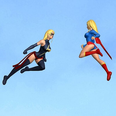 Ranjeet singhal supergirl vs msmarvelcover