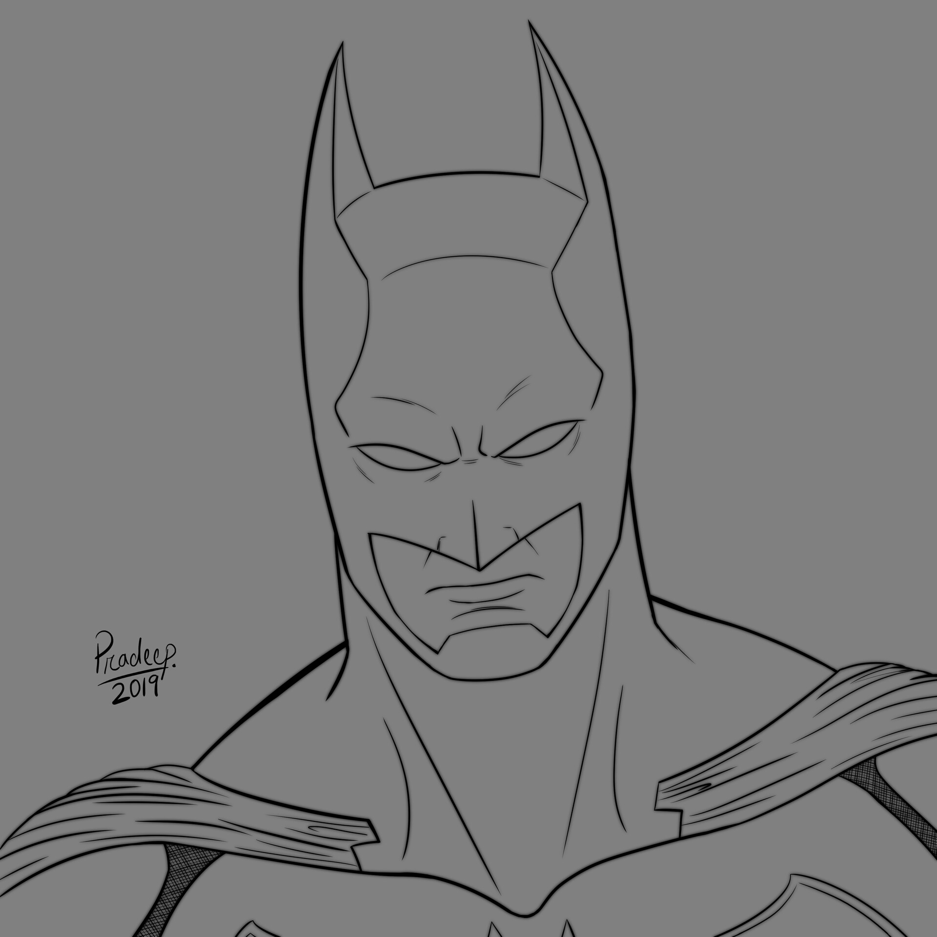 Drew a Batman sketch cover, hope you like : r/batman