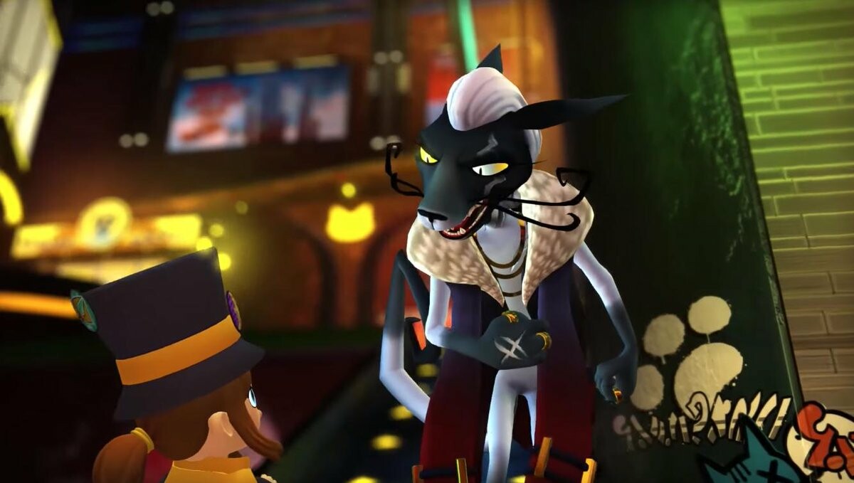 Artstation A Hat In Time Dlc Nyakuza Metro Prop Work Miles Gravin