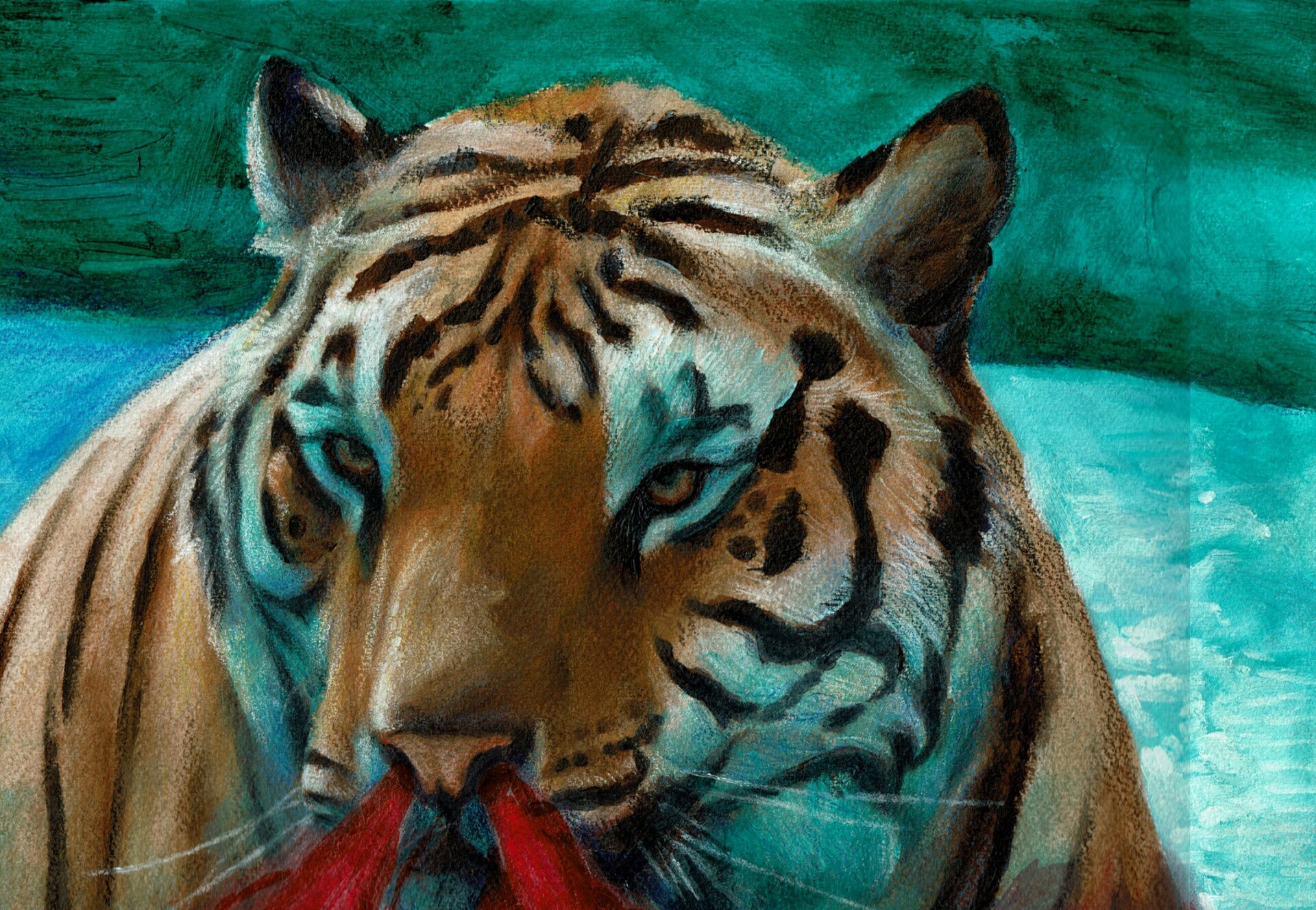 ArtStation Tiger Blood