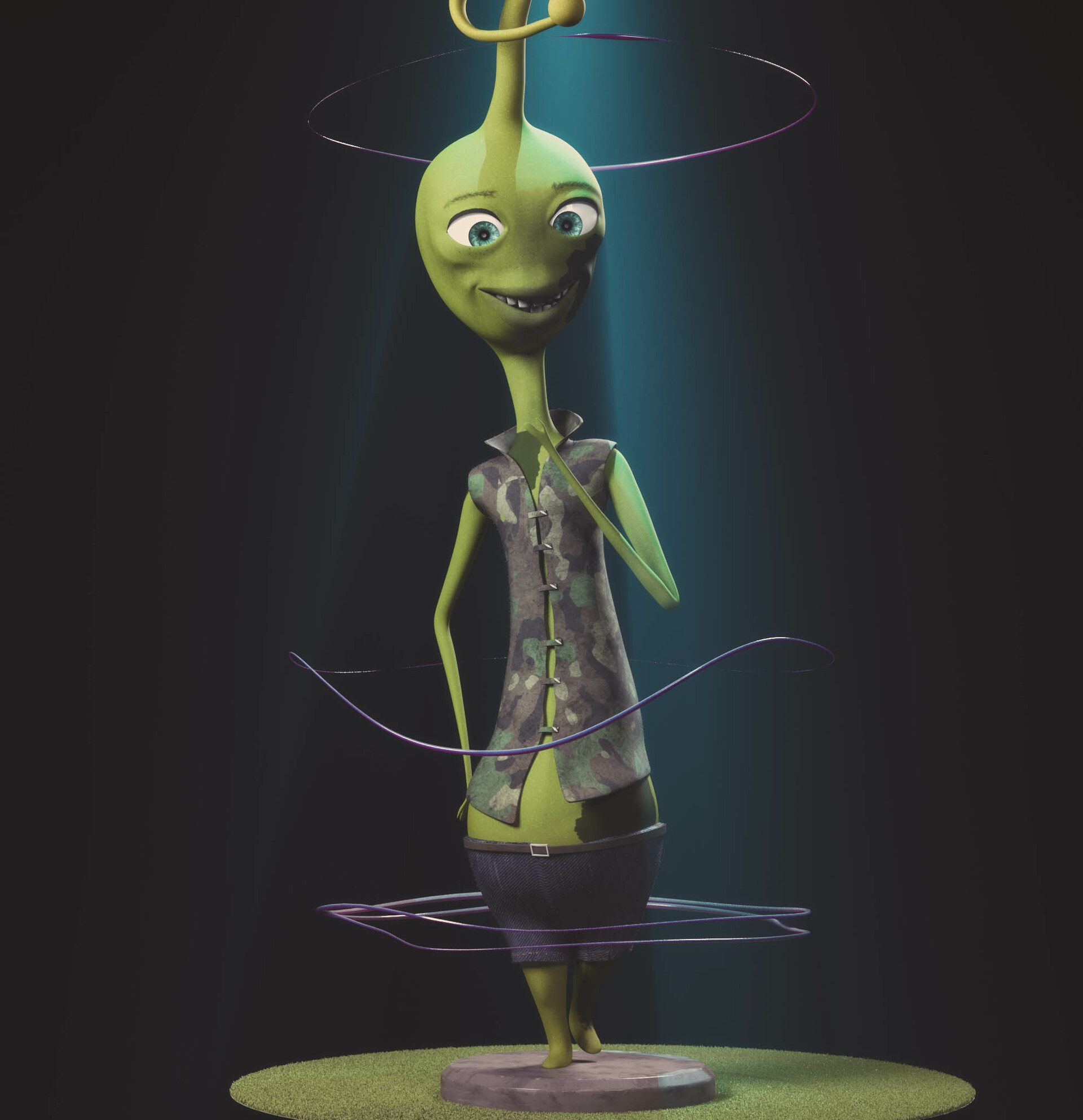 ArtStation - If IT had an antenna, Tamara Arnaudovska