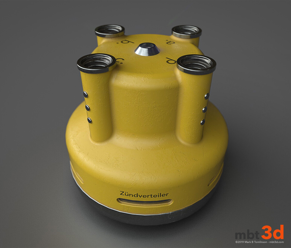 Zündverteiler: iRay render