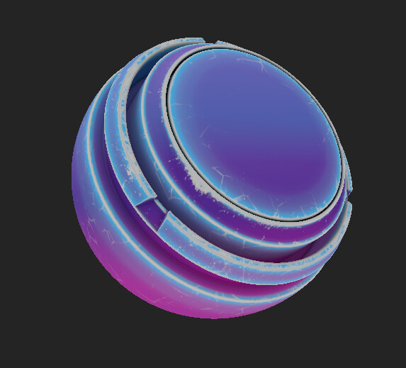 Alexander Beckinsale - Stylized Crystal - Downloadable Mat