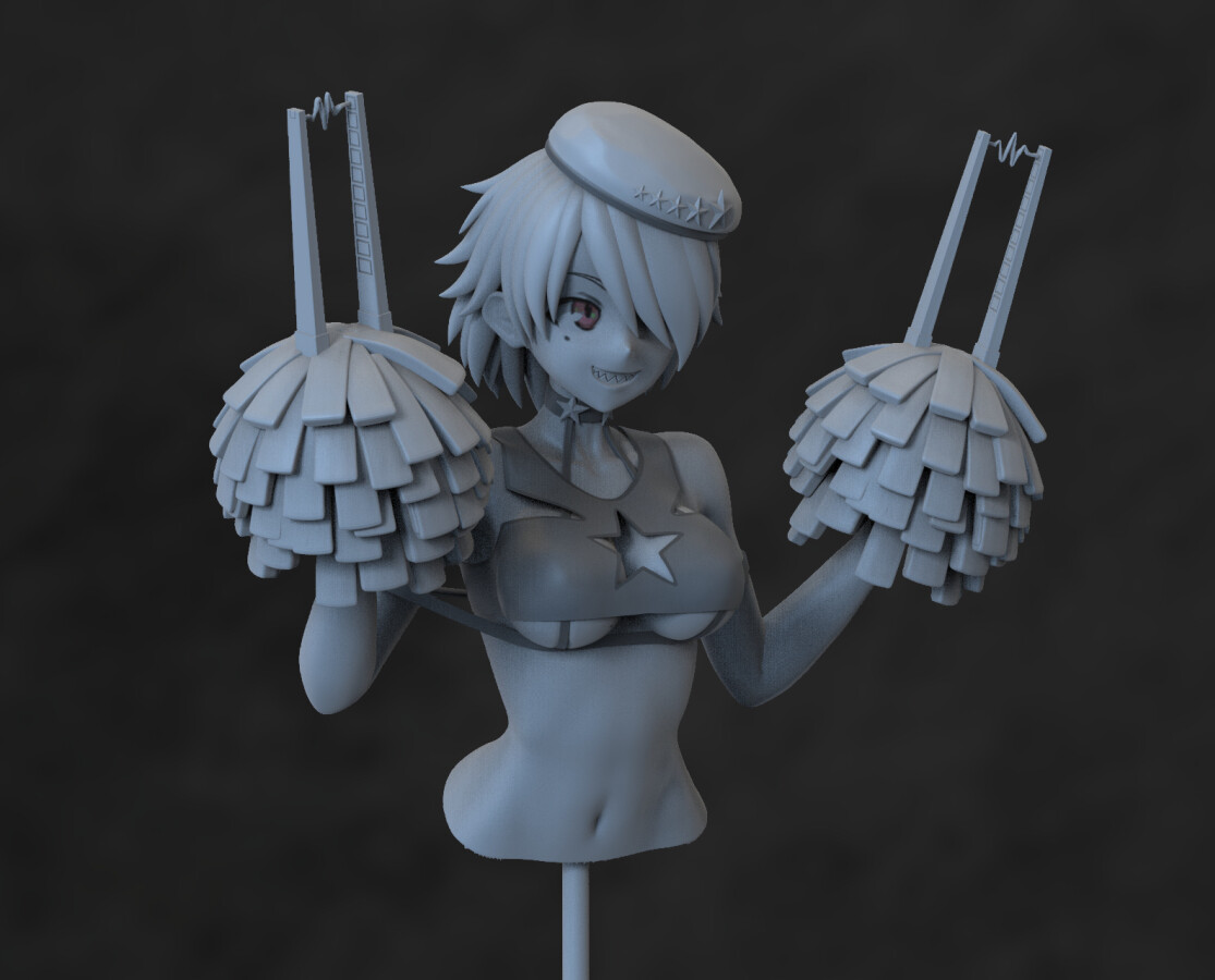 Artstation Hanabatake Albatross Figure