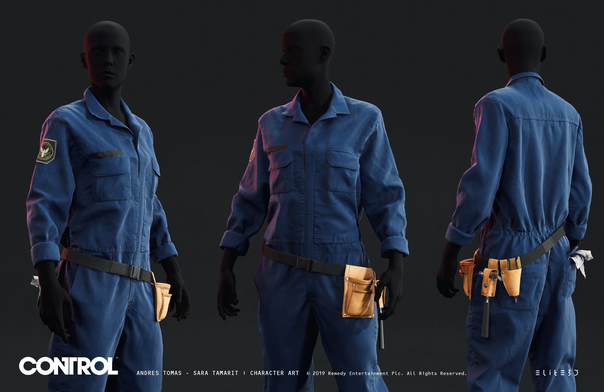 Sara Tamarit Bonafont - Control Jesse Janitor Outfit