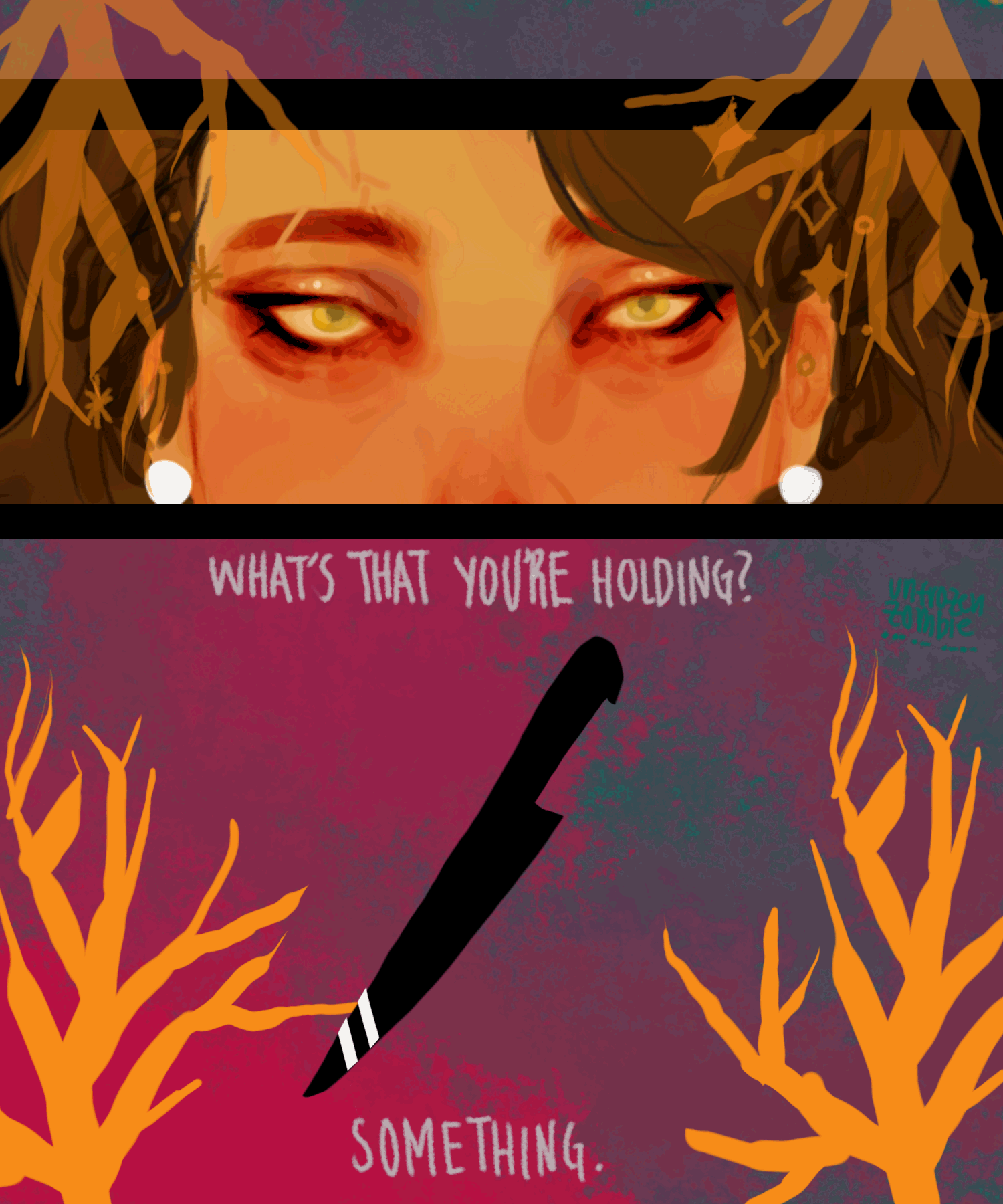 Unfrozen Zombie Knife Download holding knife stock vectors. unfrozen zombie knife