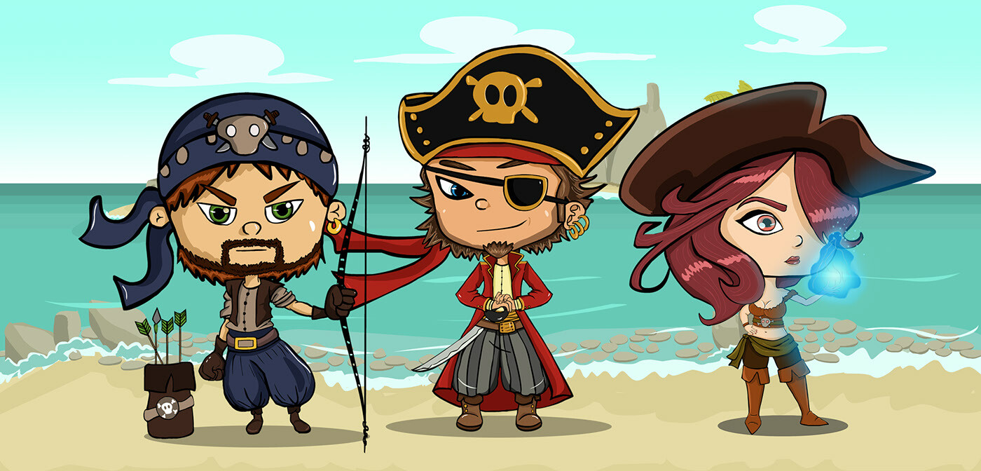 Twiny Mohamed - The Amazing pirates adventure game