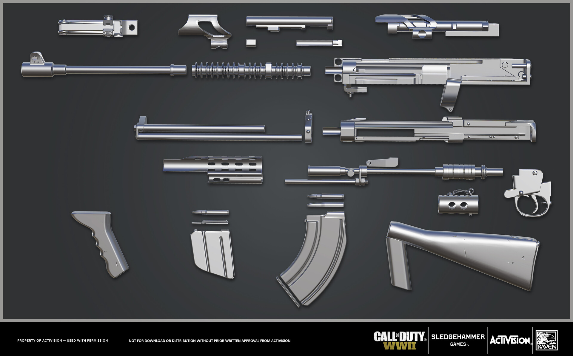 Artstation Call Of Duty Ww2 Nz 41 Casey Coleman Artstation Call Of Duty Ww2 Nz 41 Casey Coleman