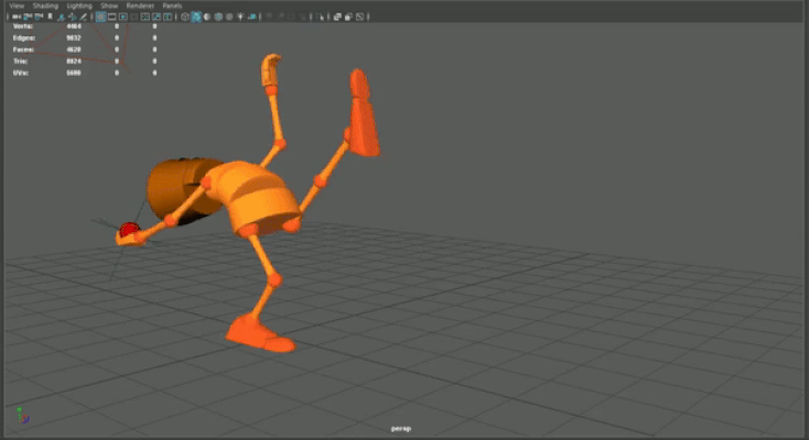 ArtStation - Basic ball throwing animation in Maya