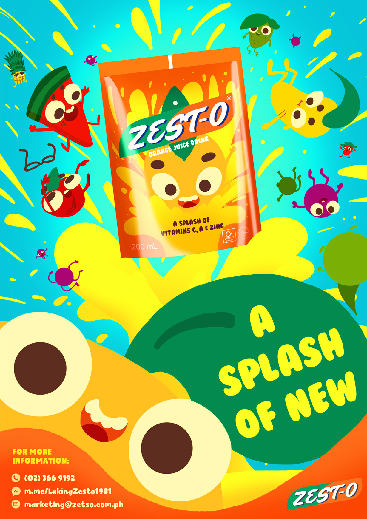 Allen Gabriel Cruz A Splash of New Zest O Juice Rebranding