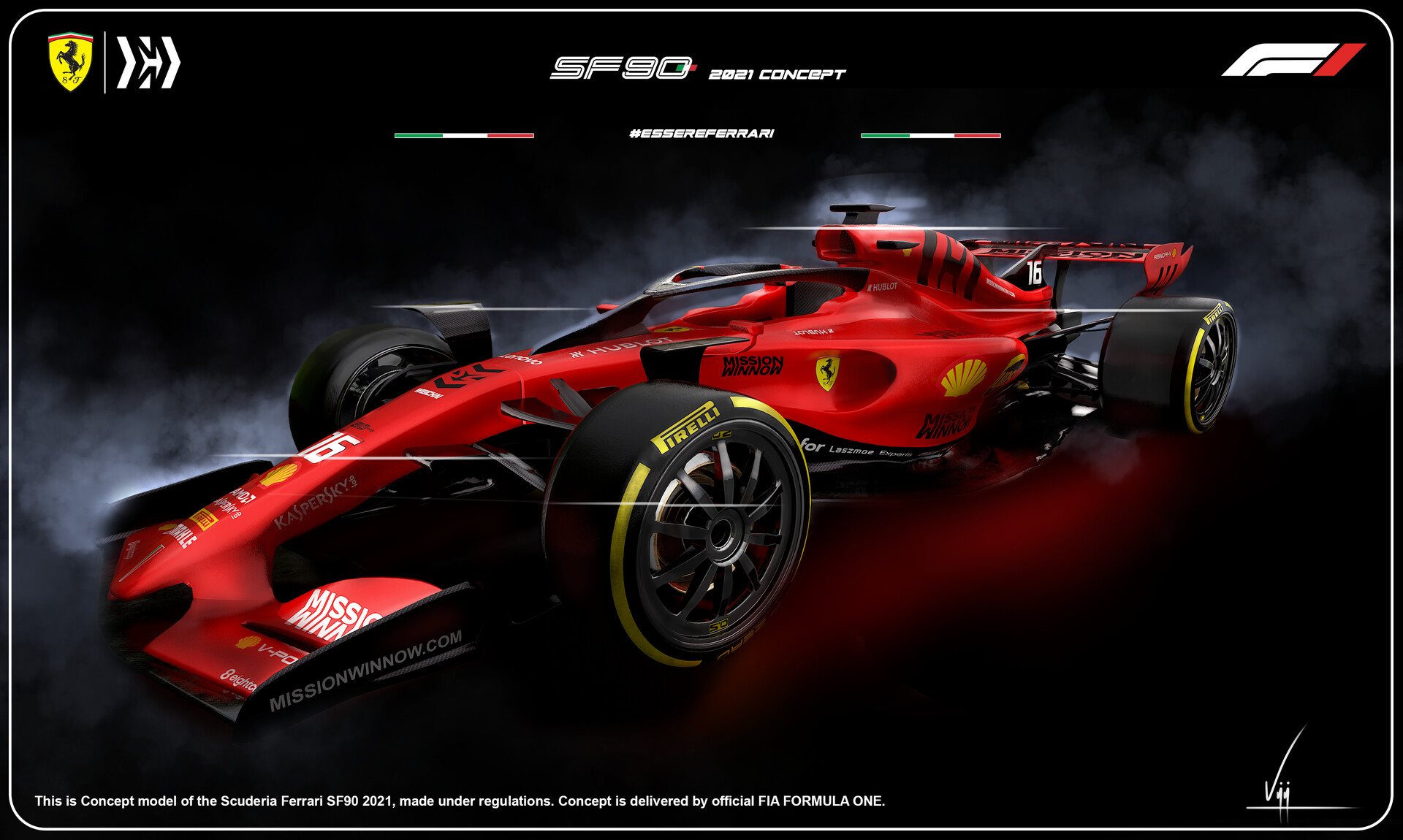 scuderia ferrari sf90