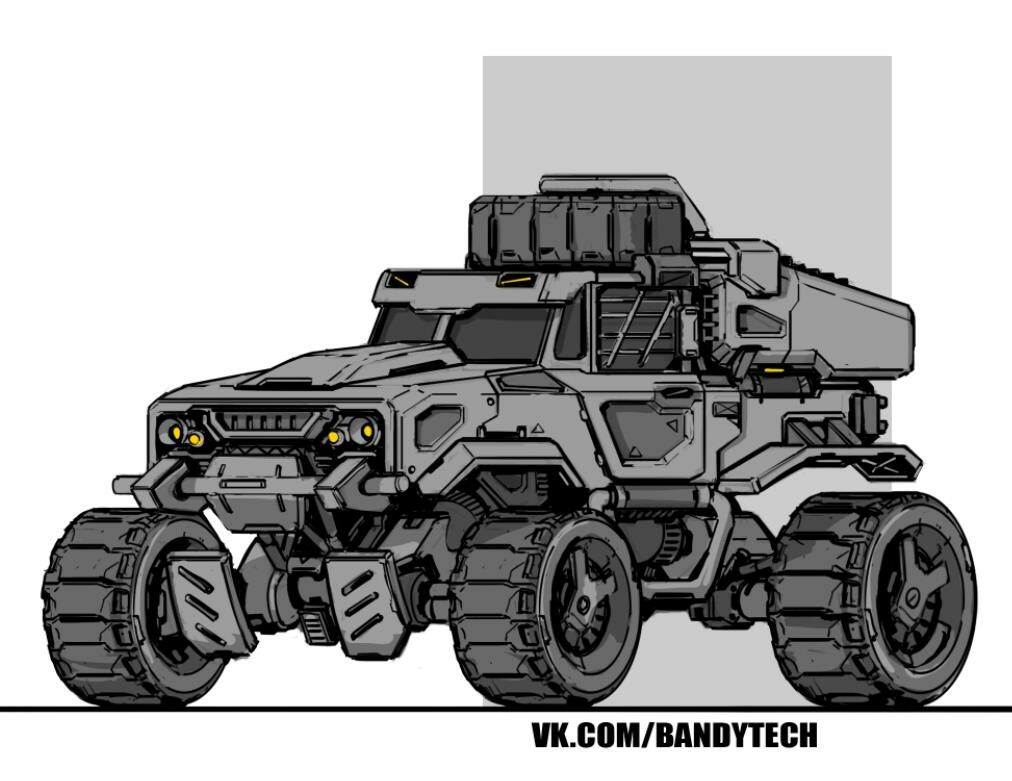 ArtStation - apocalyptic vehicles